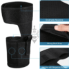 Tactical Universal Adjustable Concealed Black Carry Ankle Leg Pistol Shooting Gun Holster Hunting Accessories - Image 3